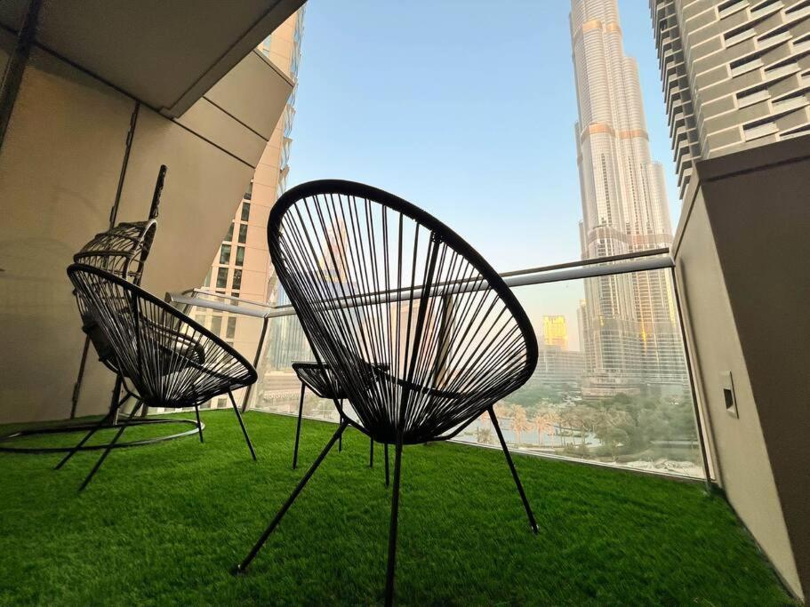 Magnificent 2 Bedroom With Stunning Burj Khalifa View Dubai Dış mekan fotoğraf